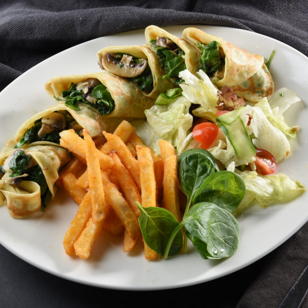 Spinach Crepe